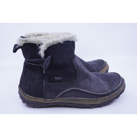 Merrell Boots Tremblant Women's Size 7 Pull On Polar Winter Snow Boots Black - Picture 1 of 5